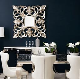 Marble Dining Table - Black