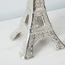 Eiffel Tower Silver Decorative