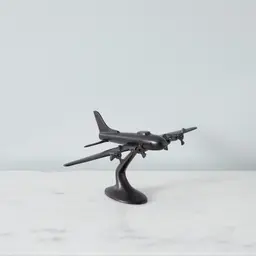 Aluminium Black Bronze Aeroplane Decorative