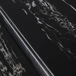 Belle Black Marble Nested Side Table 