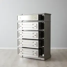 Solitude Antique Silver Tallboy