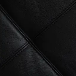 Aster Black Modular Left Chaise Lounge 