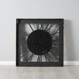 Gustav Antique Brass Finish Wall Clock