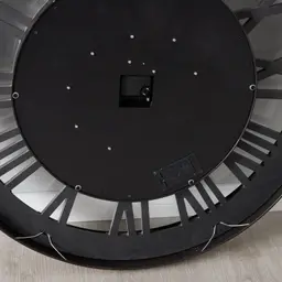 Franz Antique Brass Finish Round Clock 