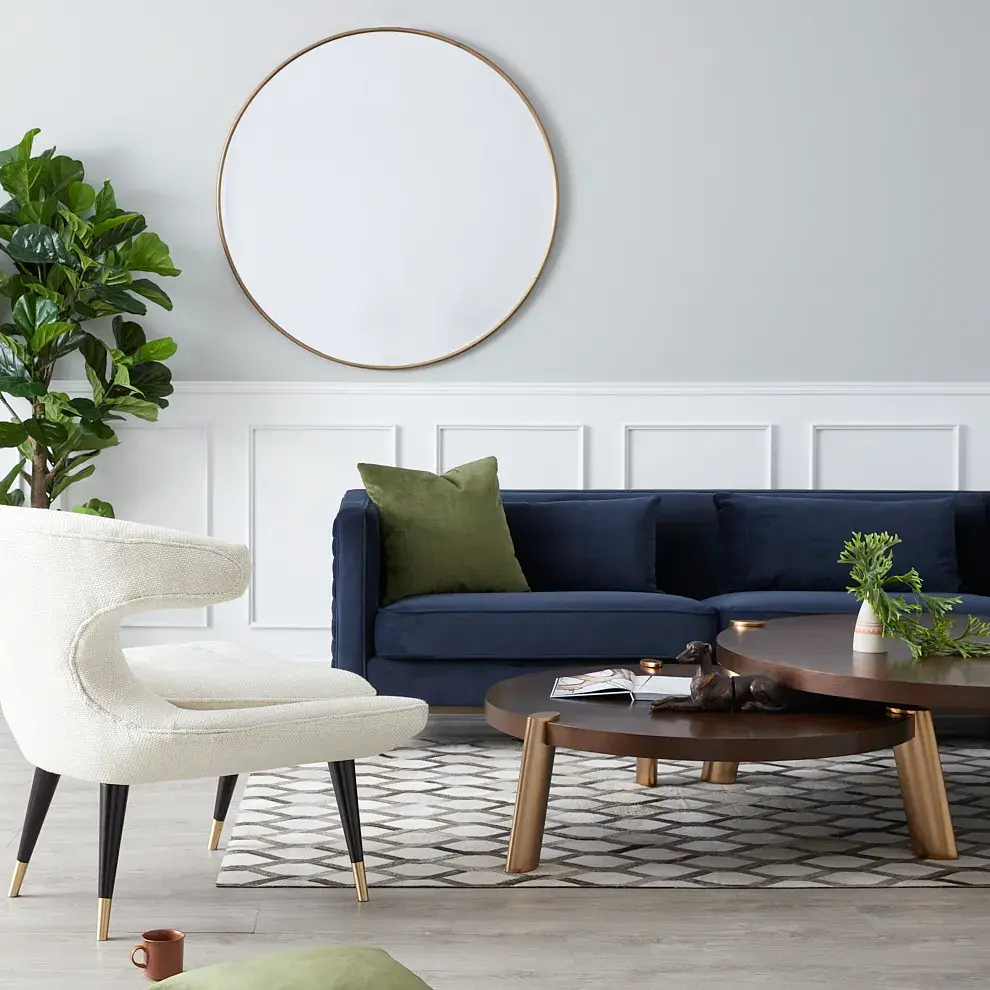 Remi Grass Green Velvet Cushion 