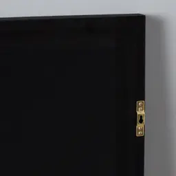 Black and White Circle Shadow Box