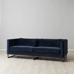 Interwoven Navy Blue Sofa 
