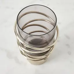 Small Black Luster Vase