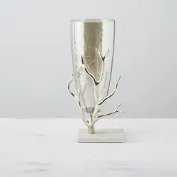 Small Gold Branch Vase