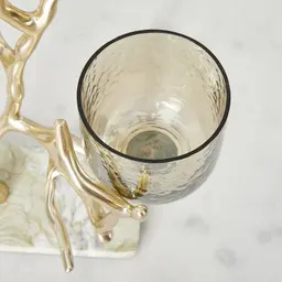 Gold Branch Candle Holder