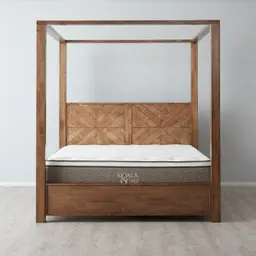 Regina Wooden Veneer King Bed