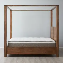 Regina Wooden Veneer Queen Bed