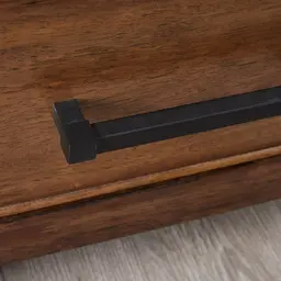 Regina Wooden Veneer Bedside Table