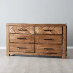 Regina Wooden Veneer Dresser
