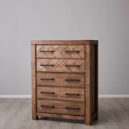 Regina Wooden Veneer Chest Drawers