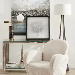 Sea Mist Abstract Painting