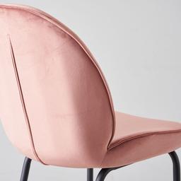 Betty Bar Stool - Dusty Pink