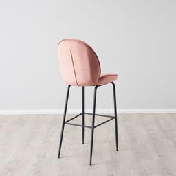 Betty Bar Stool - Dusty Pink