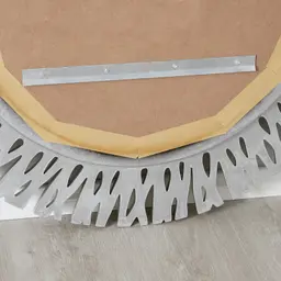 Waverly Antique Gold Round Mirror