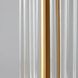 Cassy Polished Gold Table Lamp - Black Fabric Lamp Shade