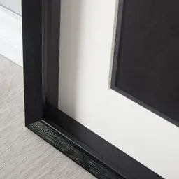 Twin Silver Leaf Shadow Box 