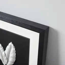 Twin Silver Leaf Shadow Box 