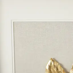 Twin Gold Leaf Shadow Box 