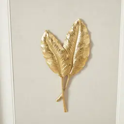 Twin Gold Leaf Shadow Box 
