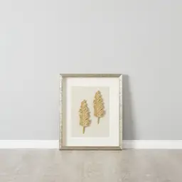 Cycas Gold Leaf Shadow Box 
