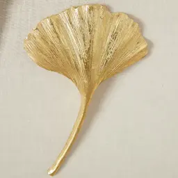Ginkgo Gold Leaf Shadow Box 