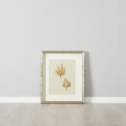 Maple Gold Leaf Shadow Box 