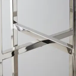 Ruby Tiered Shelf - Silver