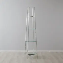 Ruby Tiered Shelf - Silver