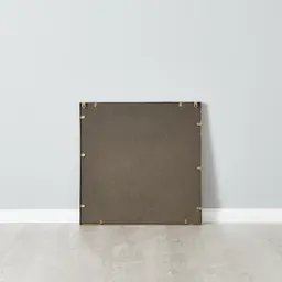 Tessellated Antique Gold Square Mirror 