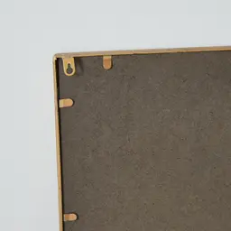 Tessellated Antique Gold Square Mirror 