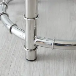 Balmoral II Silver Round Nested Side Tables 