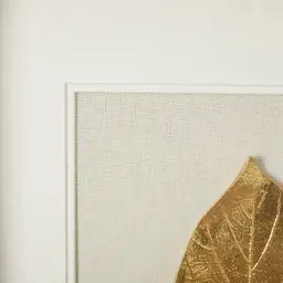 Sallow II Gold Leaf Shadow Box 