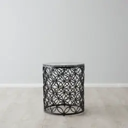 Bianca Black Side Table