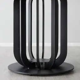 Lillian Black Marble Dining Table