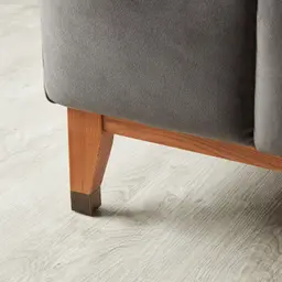 Astoria III Charcoal Velvet 3-Seater Sofa 