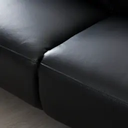 Carolina Black Leather 3-Seater Electric Recliner 