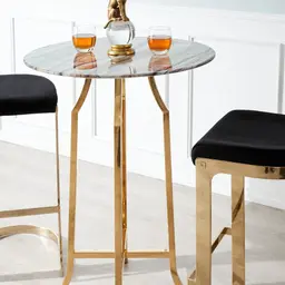 Odessa Marble Bar Table