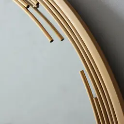 Jubilee Gold Round Mirror