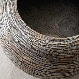 Caleb Antique Gold Vase