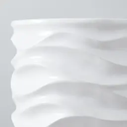 Dunes Tactile White Vase