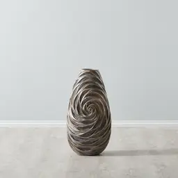 Whirlwind Antique Gold Vase