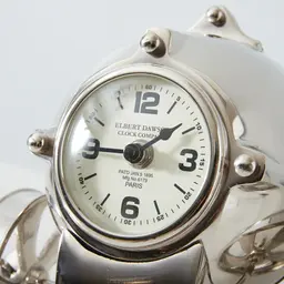 Falco Table Clock - Silver