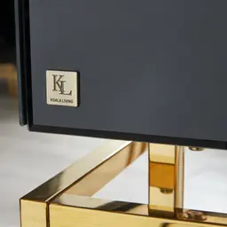 Luella Black Sideboard