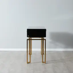 Luella Black Sideboard