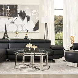 Raquelle II Coffee Table - Silver